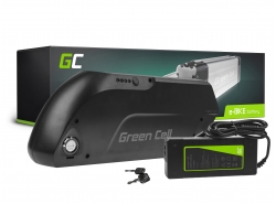 Green Cell Bateria para Bicicletas Elétricas 36V 15.6Ah 562Wh Down Tube Ebike GX16-2P com Carregador