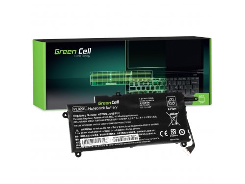 Green Cell Bateria PL02XL 751875-001 751681-421 HSTNN-DB6B HSTNN-LB6B para HP Pavilion x360 11-N 11-N000 HP x360 310 G1