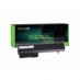 Green Cell Bateria MS06 MS06XL HSTNN-DB22 HSTNN-FB21 HSTNN-FB22 para HP EliteBook 2530p 2540p Compaq 2510p nc2400 nc2410