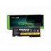 Green Cell Bateria 42T4844 42T4845 442T4846 2T4847 0A36287 45N1038 45N1039 para Lenovo ThinkPad T420s T420si