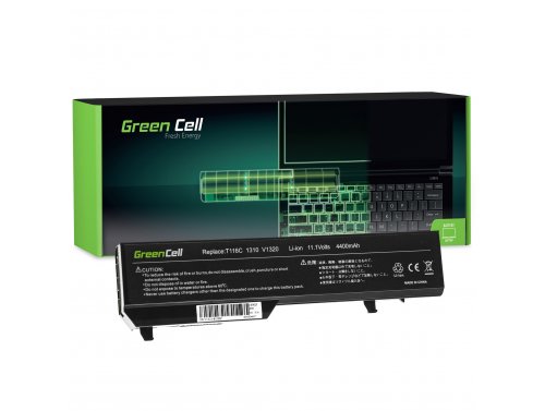 Green Cell Bateria K738H T114C T116C para Dell Vostro 1310 1320 1510 1511 1520 2510