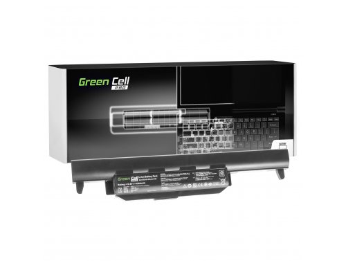 Green Cell PRO Bateria A32-K55 para Asus R500 R500V R500VD R500VJ R700 R700V K55A K55V K55VD K55VJ K55VM X55A X55U X75V X75VB