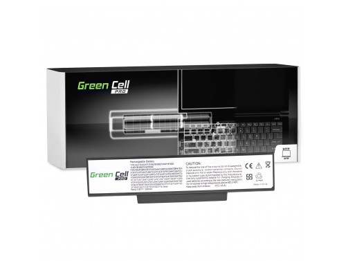 Green Cell PRO Bateria A32-K72 para Asus K72 K72D K72F K72J K73S K73SV X73S X77 N71 N71J N71V N73 N73J N73S N73SV