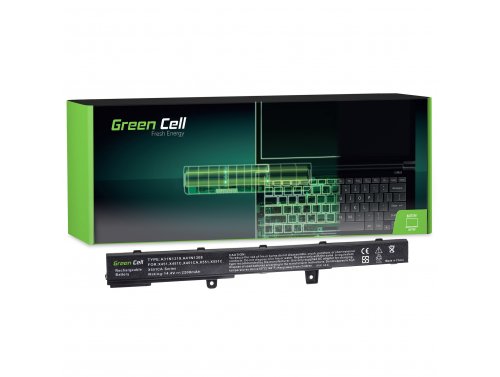 Green Cell Bateria A41N1308 para Asus X551 X551C X551CA X551M X551MA X551MAV R512 R512C F551 F551C F551CA F551M F551MA