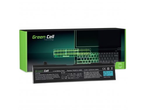 Green Cell Akku PA3465U-1BAS PA3465U-1BRS para Toshiba Satellite A85 A100 A110 A135 M70 Toshiba Satellite Pro A110 M40