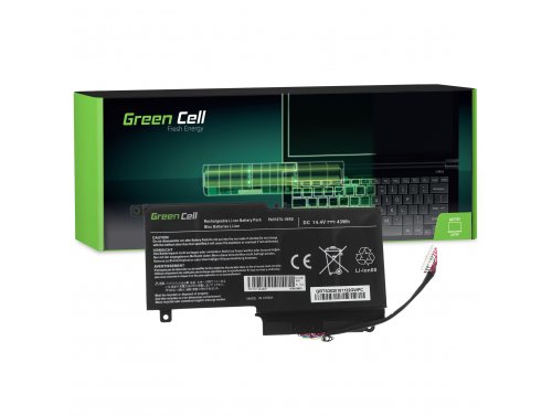Green Cell Bateria PA5107U-1BRS para Toshiba Satellite L50-A L50-A-19N L50-A-1EK L50-A-1F8 L50D-A P50-A P50-A-13C L50t-A S50-A