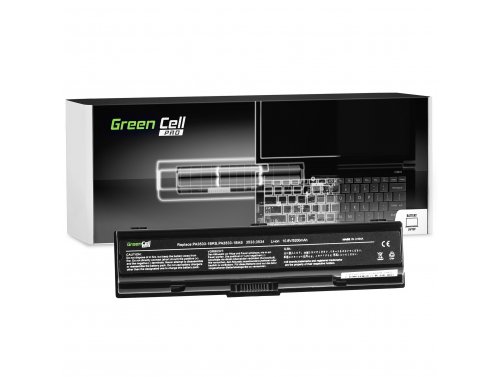 Green Cell PRO Akku PA3534U-1BRS para Toshiba Satellite A200 A205 A300 A300D A350 A500 L200 L300 L300D L305 L450 L500