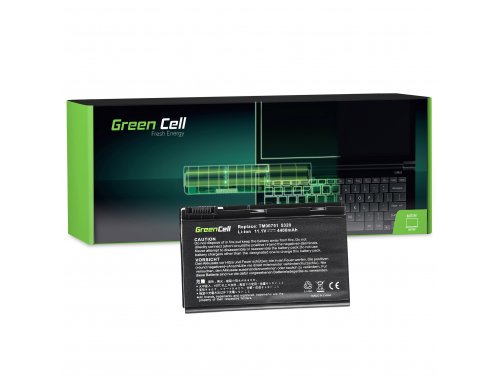 Green Cell Bateria GRAPE32 TM00741 para Acer Extensa 5000 5220 5610 5620 TravelMate 5220 5520 5720 7520 7720