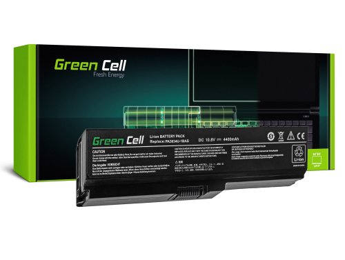 Green Cell Bateria PA3634U-1BRS para Toshiba Satellite A660 A665 L650 L650D L655 L670 L670D L675 M300 M500 U400 U500