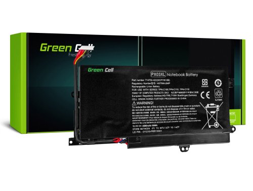 Bateria de laptop Green Cell HP Envy 14-K M6-K