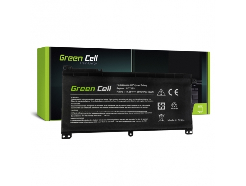 Green Cell Bateria BI03XL ON03XL 843537-421 843537-541 844203-850 844203-855 para HP Pavilion x360 13-U Stream 14-AX