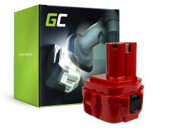 Green Cell ® Akku 1220 1222 PA12 für Werkzeug Makita 1050D 4191D 6270D 6271D 6316D 6835D 8280D 8413D 8434D