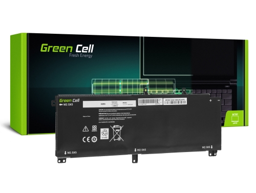 Green Cell Bateria 245RR T0TRM TOTRM para Dell XPS 15 9530, Dell Precision M3800