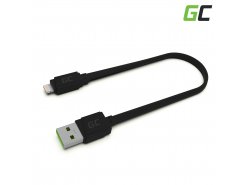 Green Cell GCmatte USB - Cabo relâmpago de 25 cm para iPhone, iPad, iPod, carregamento rápido