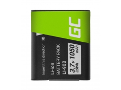 Bateria Green Cell ® Li-90B Li-92B para Olympus Tough TG-1 TG-2 TG-3 TG-4 TG-5 Stylus XZ-2 SP-100EE SH-50 1050mAh 3.7V