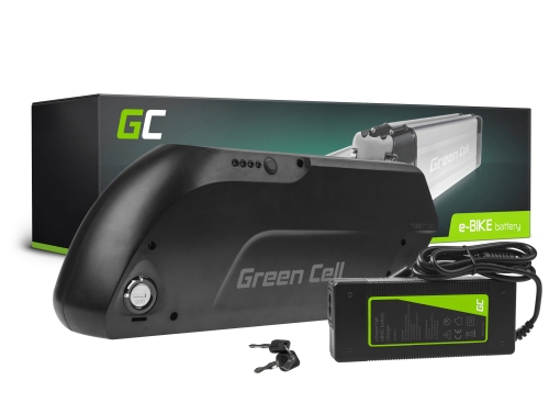 Green Cell Bateria para Bicicletas Elétricas 36V 15.6Ah 562Wh Down Tube Ebike GX16-2P com Carregador