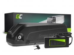 Green Cell Bateria para Bicicletas Elétricas 48V 13Ah 624Wh Down Tube Ebike EC5 para Samebike, Ancheer com Carregador