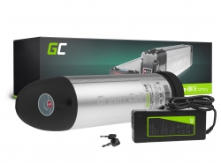Green Cell Bateria para Bicicletas Elétricas 36V 12Ah 418Wh Down Tube Ebike 4 Pin com Carregador