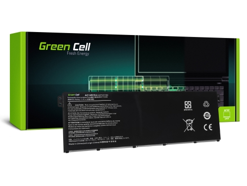 Green Cell Bateria AC14B13J AC14B18J para Acer Aspire 3 A315-23 A315-55G ES1-111M ES1-331 ES1-531 ES1-533 ES1-571