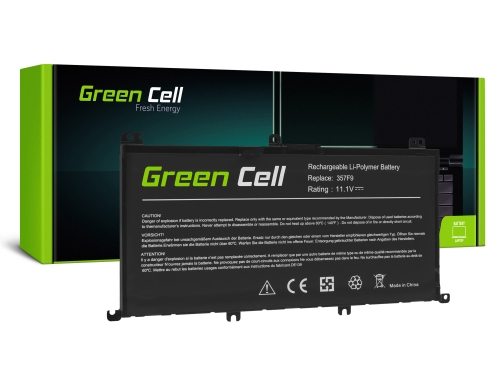 Green Cell Bateria 357F9 71JF4 0GFJ6 para Dell Inspiron 15 5576 5577 7557 7559 7566 7567
