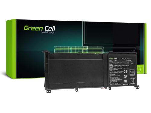 Green Cell Bateria C41N1416 para Asus G501J G501JW G501V G501VW Asus ZenBook Pro UX501 UX501J UX501JW UX501V UX501VW