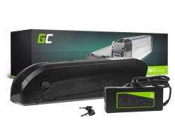 Green Cell Bateria para Bicicletas Elétricas 36V 12Ah 432Wh Down Tube Ebike 5 Pin com Carregador