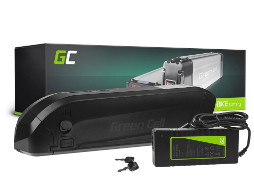 Green Cell Bateria para Bicicletas Elétricas 36V 12Ah 432Wh Down Tube Ebike 5 Pin com Carregador