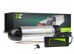 Green Cell Bateria para Bicicletas Elétricas 36V 12Ah 432Wh Down Tube Ebike 2 Pin para Ancheer, Myatu com Carregador