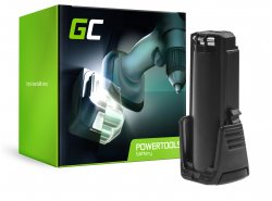 Green Cell® Batterie Akku (2Ah 3.6V) 2607336241 BAT504 für Bosch GSR GBA 3.6 PRODRIVE Mx2Drive