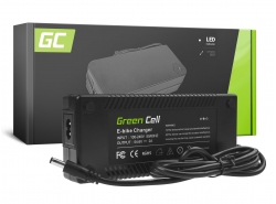 Green Cell ® 54,6 V 2A para bateria de íon-lítio 48 V e-bike com plugue redondo 5,5 * 2,1 mm