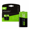 Green Cell Batterie Akku 4x D R20 HR20 Ni-MH 1,2 V 8000 mAh