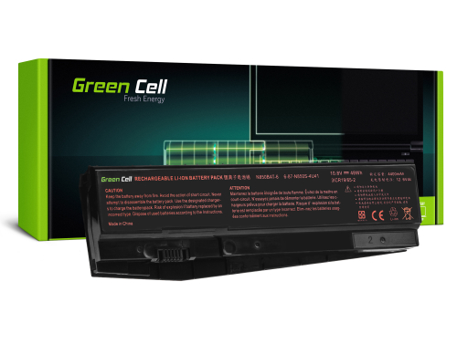 Green Cell Bateria N850BAT-6 para Clevo N850 N855 N857 N870 N871 N875, Hyperbook N85 N85S N87 N87S