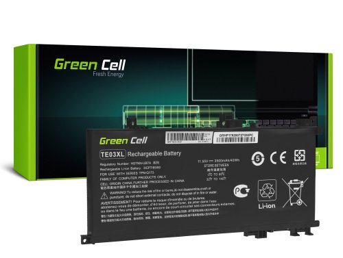 Green Cell Bateria TE04XL 905175-271 905175-2C1 905277-855 HSTNN-DB7T TPN-Q173 para HP Omen 15-AX, HP Pavilion 15-BC