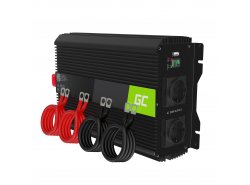 Green Cell® PRO Inversor de tensão Conversor 12V a 230V 3000W / 6000W, USB