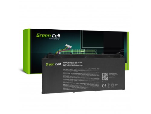 Green Cell Akku AP15O3K AP15O5L para Acer Aspire S 13 S5-371 S5-371T Swift 1 SF114-32 Swift 5 SF514-51 Chromebook R 13