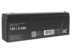 Bateria AGM GEL 12V 2.3Ah bateria de chumbo Green Cell livre de manutenção para gravidade e alarme