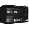 Bateria AGM GEL 12V 10Ah bateria de chumbo Green Cell livre de manutenção para UPS e sondas de eco
