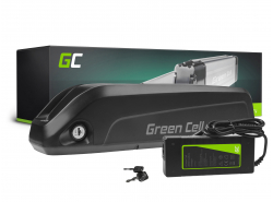 Green Cell Bateria para Bicicletas Elétricas 36V 10.4Ah 374Wh Down Tube Ebike EC5 para Ancheer, Samebike, Fafrees com Carregador