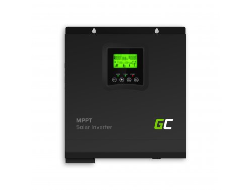 Inversor solar Conversor Off Grid com carregador solar MPPT Green Cell 24VDC 230VAC 3000VA/3000W Onda senoidal pura
