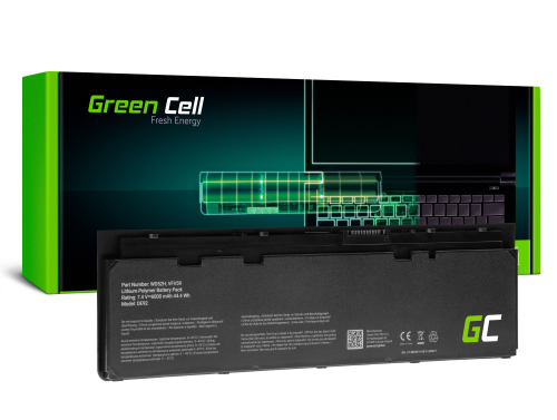 Bateria Célula Verde WD52H GVD76 para computadores portáteis Dell Latitude E7240 E7250