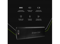 Akku Batterie Green Cell Rear Rack 24V 13Ah 312Wh für Elektrofahrrad E-Bike Pedelec