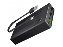 Power Bank Green Cell GC PowerPlay20 20000mAh com carga rápida 2x USB Ultra Charge e 2x USB-C Power Delivery 18W