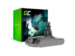 Batterie Akku (2.5Ah 25.2V) 206340 969352-02 969352-03 SV12 Green Cell für Dyson V10 Motorhead Cyclone Absolute Animal Pro