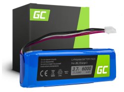 Bateria Green Cell GSP1029102A MLP912995-2P para altifalante JBL Charge 3 / Charge III 2016 Version, Li-Polymer 3.7V 6000mAh