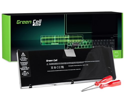Bateria Green Cell PRO A1382 para Apple MacBook Pro 15 A1286 Early 2011, Late 2011, Mid 2012