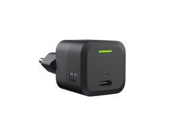 Green Cell Carregador de rede 33W GaN GC PowerGan para Portátil, MacBook, Iphone, Tablet, Nintendo Switch - USB-C Power Delivery