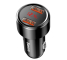 Carregador de carro Baseus Magic 45W, 2x USB-A, QC 3.0 PD, Carregamento rápido, Display de tensão, Essencial para viagens