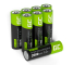 8x Pilhas recarregáveis AA R6 2000mAh Ni-MH Baterias Green Cell