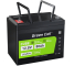 Green Cell® Bateria LiFePO4 80Ah 12.8V 1024Wh de fosfato de ferro de lítio, Sistema fotovoltaico, de caravana
