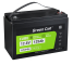 Green Cell® Bateria LiFePO4 125Ah 12.8V 1600Wh de fosfato de ferro de lítio, Sistema fotovoltaico, de caravana